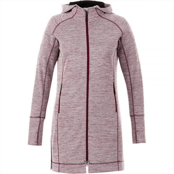 Ladies Zip Knit Hoodie