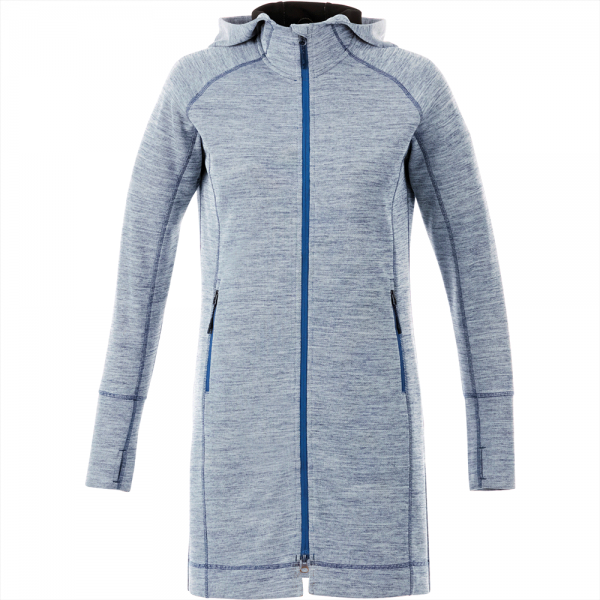 Ladies Zip Knit Hoodie