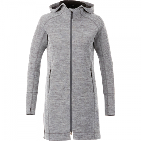 Ladies Zip Knit Hoodie
