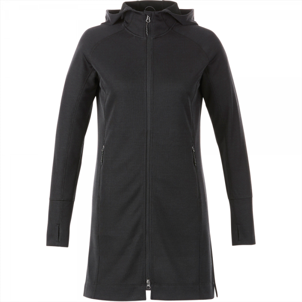 Ladies Zip Knit Hoodie