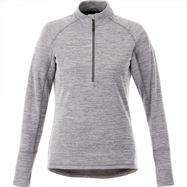 Ladies Half Zip Knit Jacket