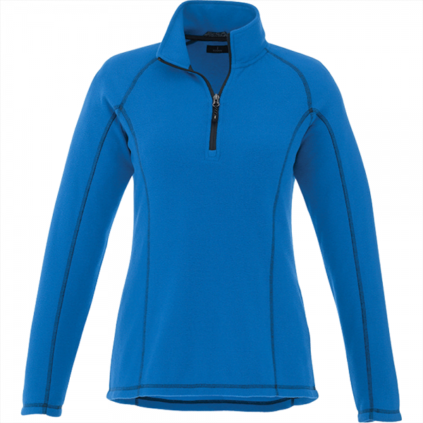 Ladies Half Zip Polyfleece Jacket