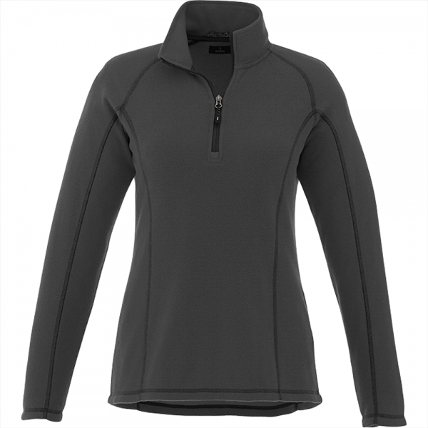 Ladies Half Zip Polyfleece Jacket