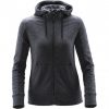 Women's Heathered Fleece Jacket Hoodie Women's Heathered Fleece Jacket Hoodie