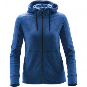 Women's Heathered Fleece Jacket Hoodie