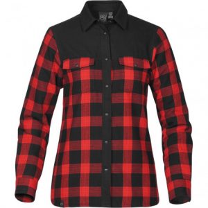 Women's Plaid Thermal Shirt Women's Plaid Thermal Shirt
