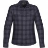 Women's Long Sleeve Snap Button