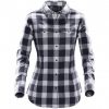 Women's Long Sleeve Snap Button