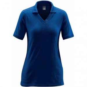 Women's V Neck Polo