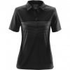 Women's Polo with Line Graphic Women's Polo with Line Graphic