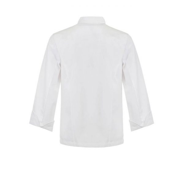 Long Sleeves - Executive Chefs Jacket With Press Studs Long Sleeves - Executive Chefs Jacket With Press Studs