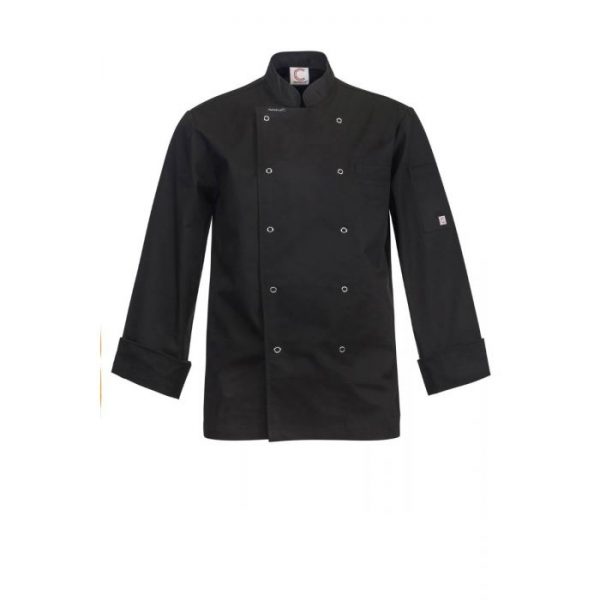 Long Sleeves - Executive Chefs Jacket With Press Studs Long Sleeves - Executive Chefs Jacket With Press Studs