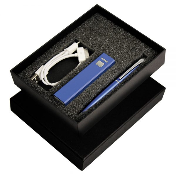 Gift Set with Charger, Cable & Pen Gift Set with Charger, Cable & Pen