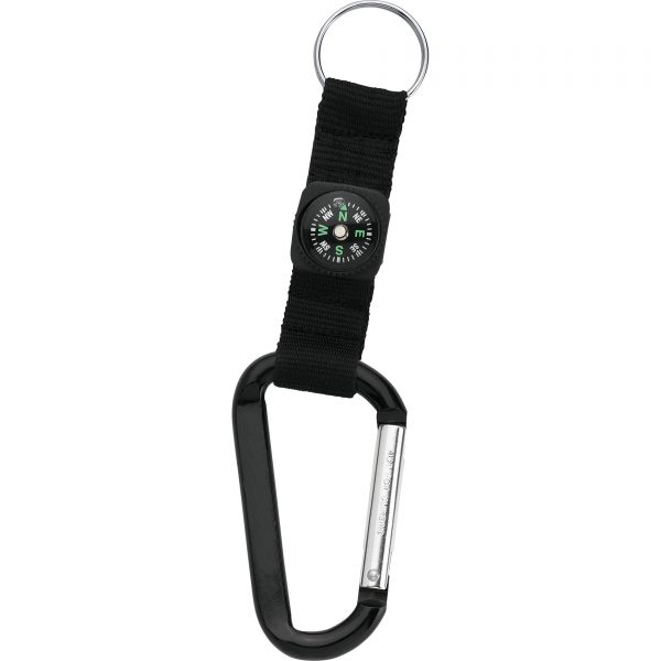 Carabiner with Compass