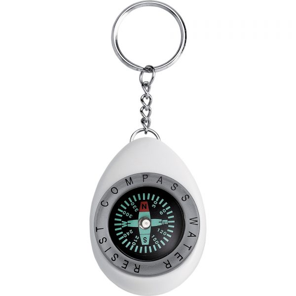 Key Ring with Compass
