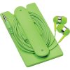 Silicone Card Wallet and Wired Earbuds Silicone Card Wallet and Wired Earbuds