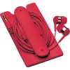 Silicone Card Wallet and Wired Earbuds Silicone Card Wallet and Wired Earbuds
