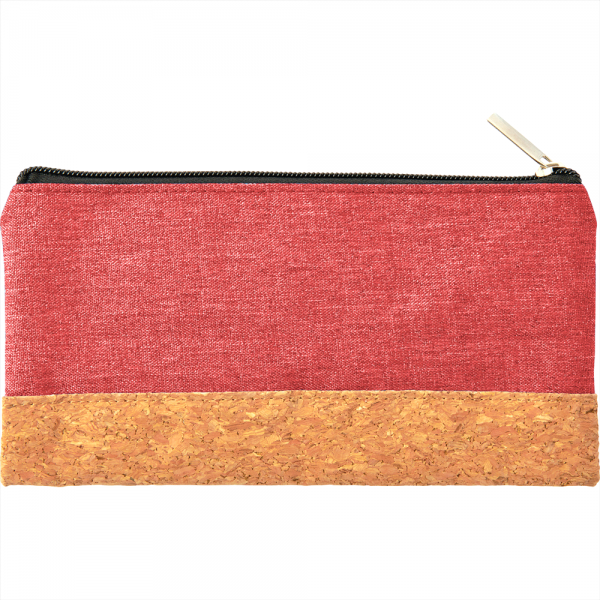 Heather Pouch with Cork Combo Heather Pouch with Cork Combo