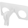 Virtual Reality Glasses with Clip