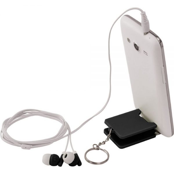Earbuds & Mobile Phone Stand