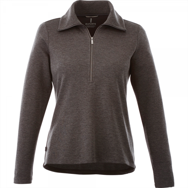 Ladies Knit Half Zip