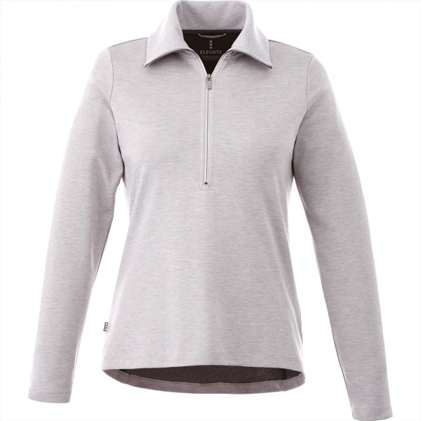 Ladies Knit Half Zip