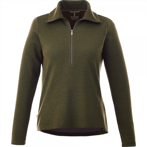 Ladies Knit Half Zip