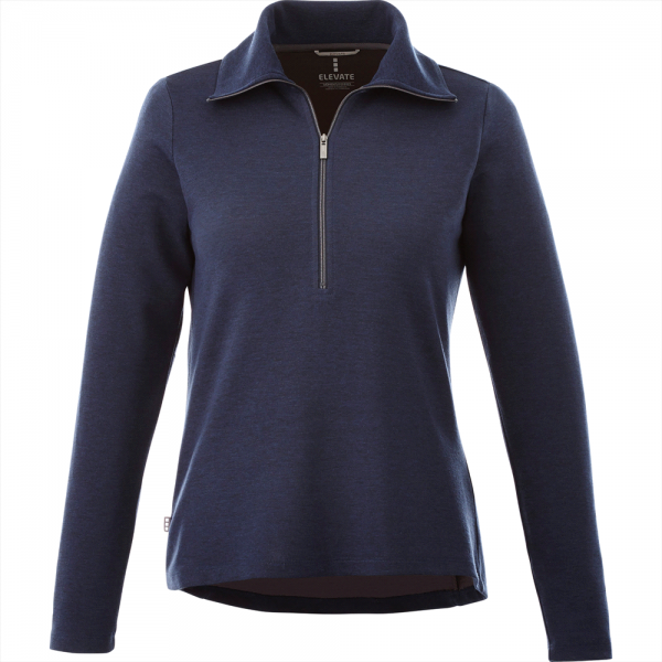 Ladies Knit Half Zip